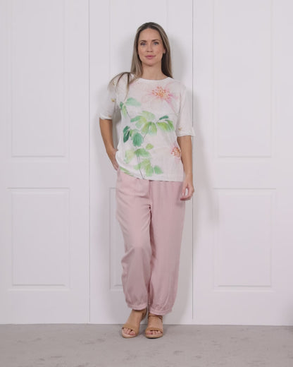 Cardona Pants - Rosewood