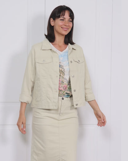 Seattle Stretch Jacket - Stone