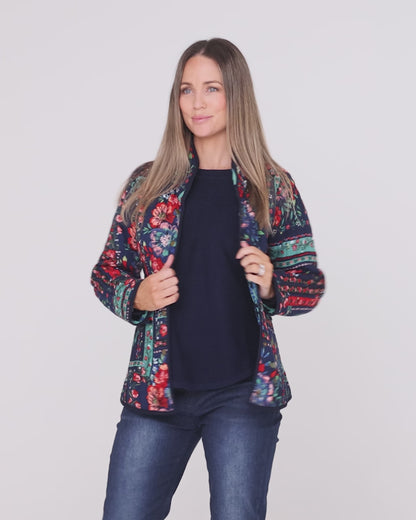 Ivanova Reversible Quilted Jacket