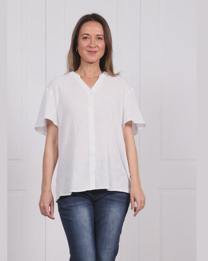 Heidi Blouse - White