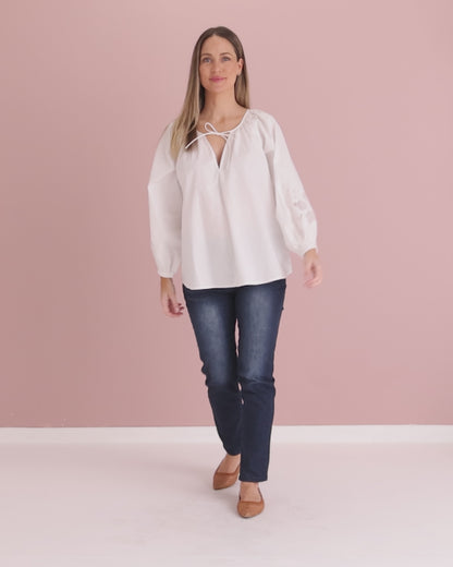 Nilsa Blouse - Lotus