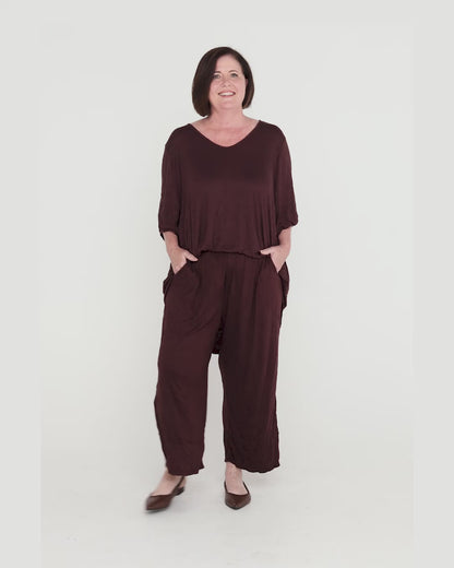 Liza Pants - Chocolate