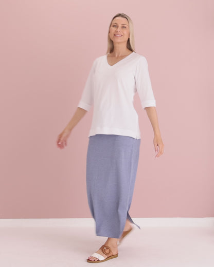 Sunshine Core Tee - White