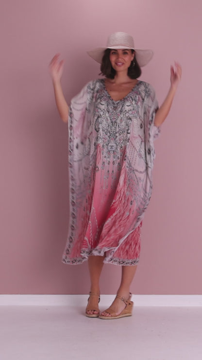 Alexandria Kaftan - Pink