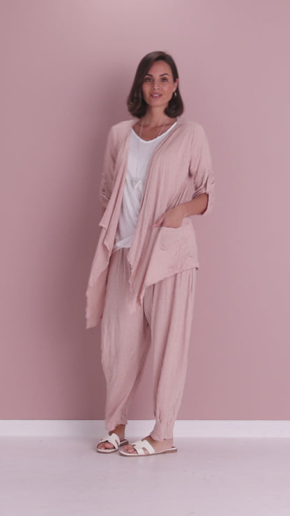 Teegan Crush Cardigan - Pink