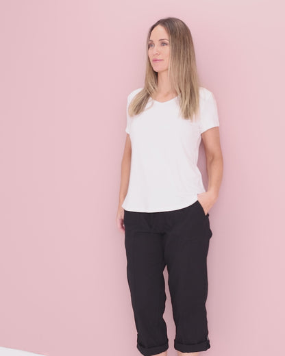 Sammy Cargo Capri - Black