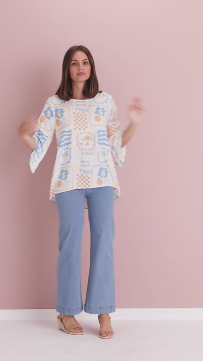 Raven Top - Santorini Sketch