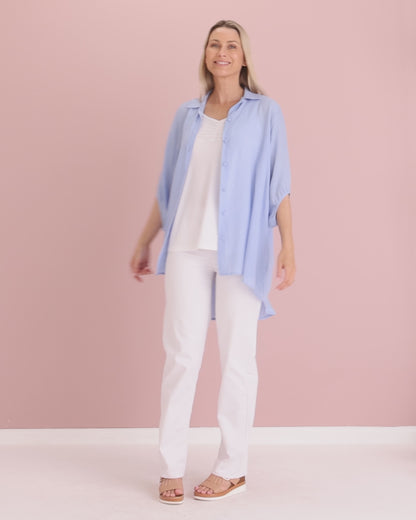 Comfort Shirt - Pastel Sky Blue