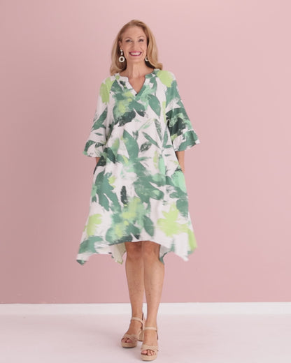 Amadi Dress - Verdant Green