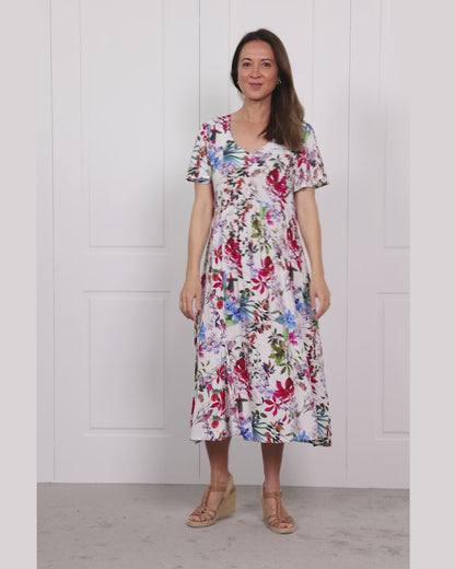 Cornwall Dress - Paradise Bloom