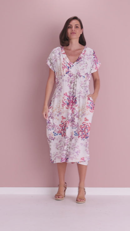 Komaki Dress - Soft Floral