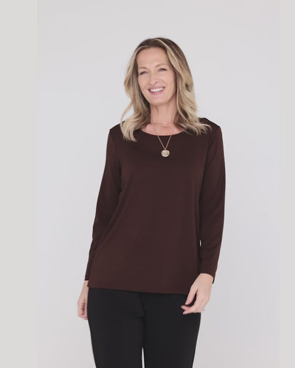 Marsden Top  - Chocolate