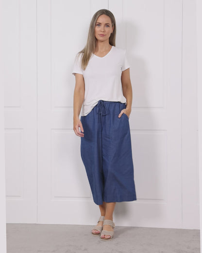 Calantha Culotte - Denim