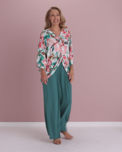 Alegria Twist Top - Estate