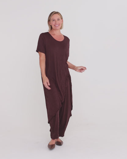 Koda Tunic Top - Chocolate