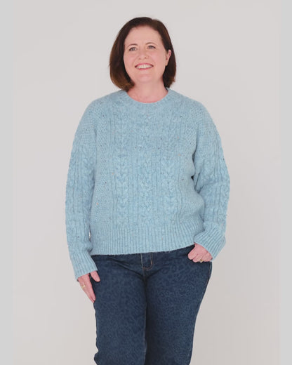 Alaska Knit - Sky Blue