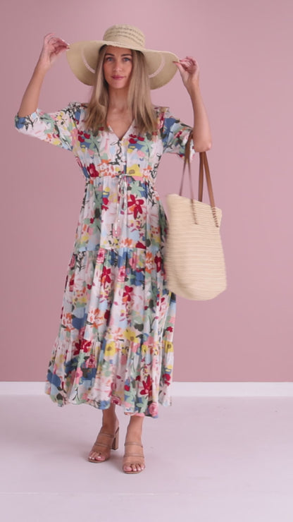 Freesia Dress - Breezy Floral