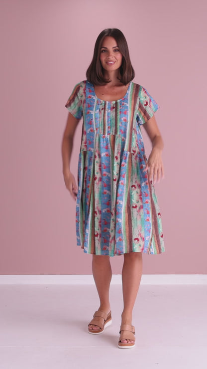 Emery Dress - Soft Spring Birds