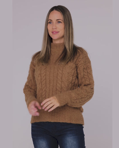 Glastonbury Knit - Caramel