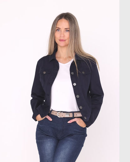 Michigan Denim Jacket  - Navy