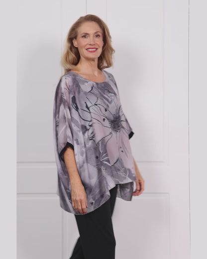 Iman Top - Silver Mist