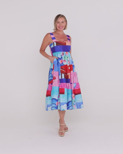 Horizon Sleeveless Dress - Summer Gallery