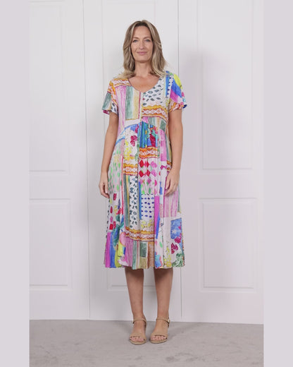 Cornwall Dress - Floral Gelato