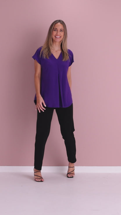 Ashlyn Top - Purple