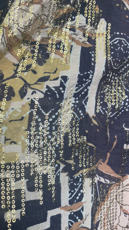 Good Fortune Dress - Golden Lotus