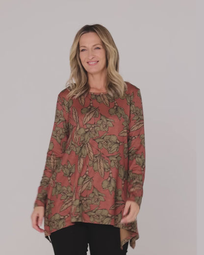 Andrea Top - Vintage Bloom