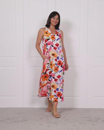 Ivy Dress - Floral Garden