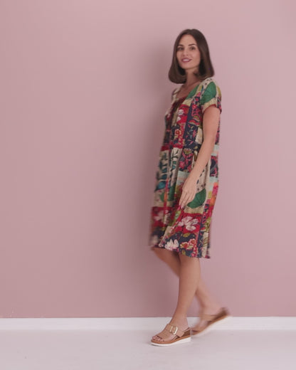 Emery Cotton Dress - Bohemian Dream