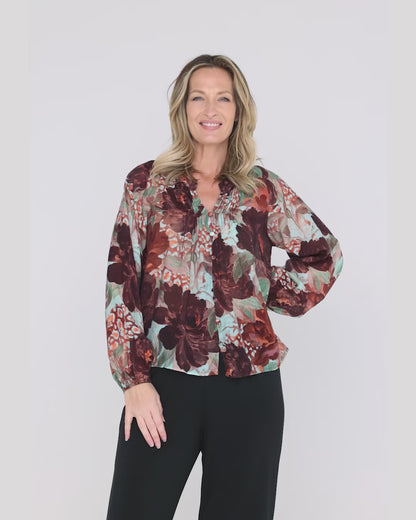 Anson Blouse - Winter Woodland