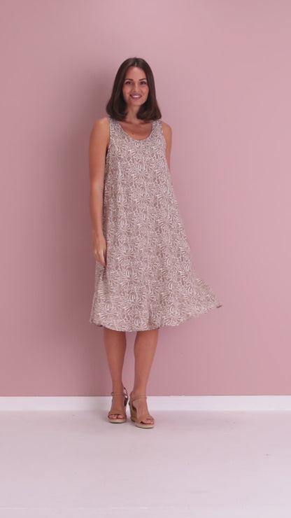 Susie Dress - Savanna Bloom