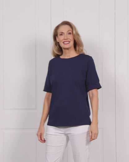 Kimmy Ultimate T-Shirt - Navy