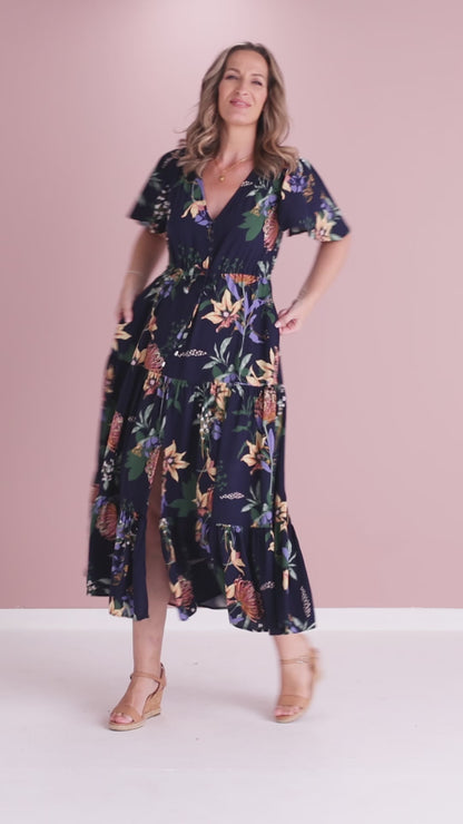 Soraya Dress - Australian Native Floral