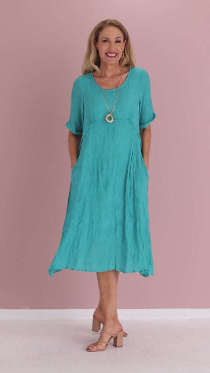 Waterhouse Dress - Teal