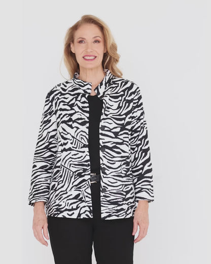 Parkes Jacket - Zebra