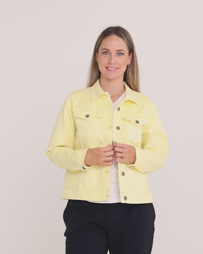 Tilly Jacket - Lemon