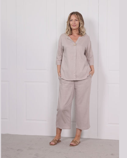 Positano Pant - Stone