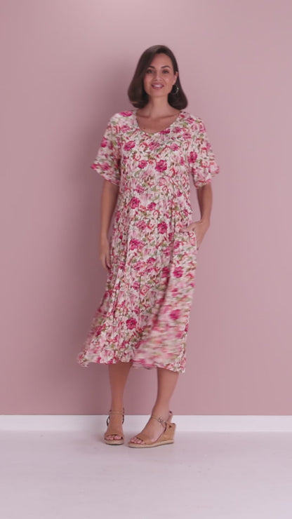 Waterhouse Dress - Pink Floral