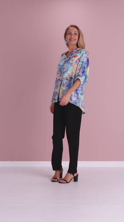 Eloise Shirt - Orchid Sky