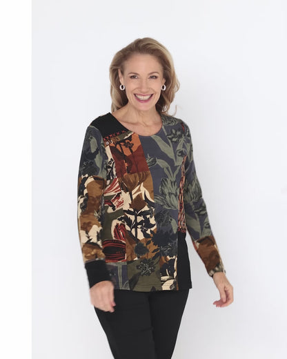 Dagomba Top - Autumn Tones