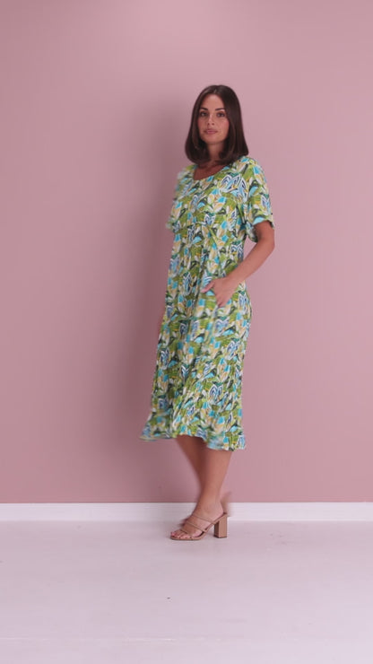 Waterhouse Dress - Bergamot Botanical