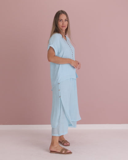 Gemma Top - Baby Blue