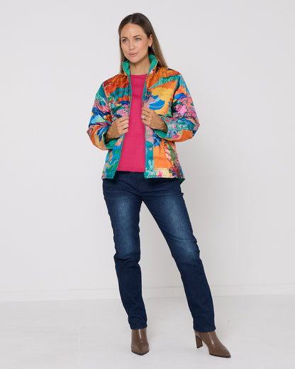 Avery Cotton Knit Tee - Pink