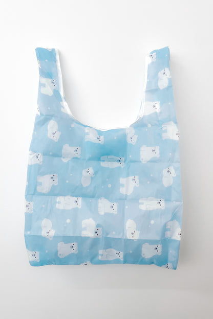 Small Reusable Shopping Bag - Polar Bear