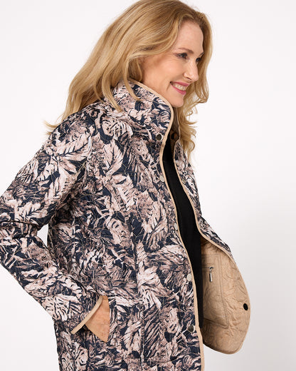 Calrossie Reversible Jacket - Navy/Taupe