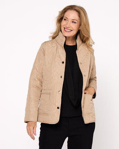 Calrossie Reversible Jacket - Navy/Taupe