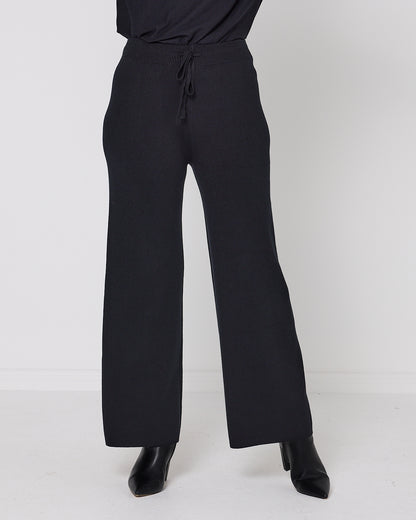 Samira Knit Pant - Black